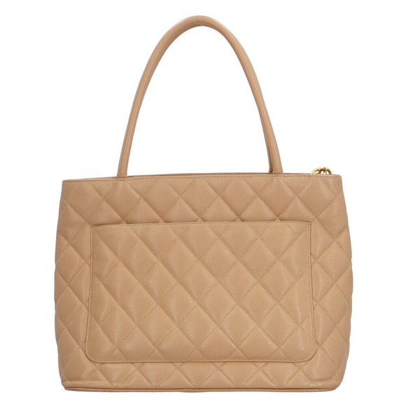 Chanel Reprint Caviar Skin Tote Bag Beige - Picture 3 of 7